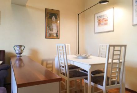 SANREMO furnished three-room apartment with parking space